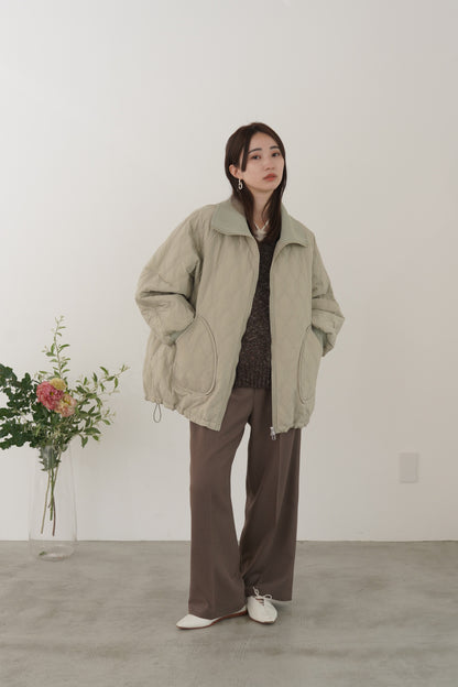 ミニフリルストレートパンツ　23165