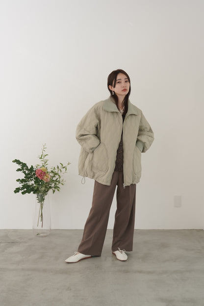 3トーンラメVネックニット　35554