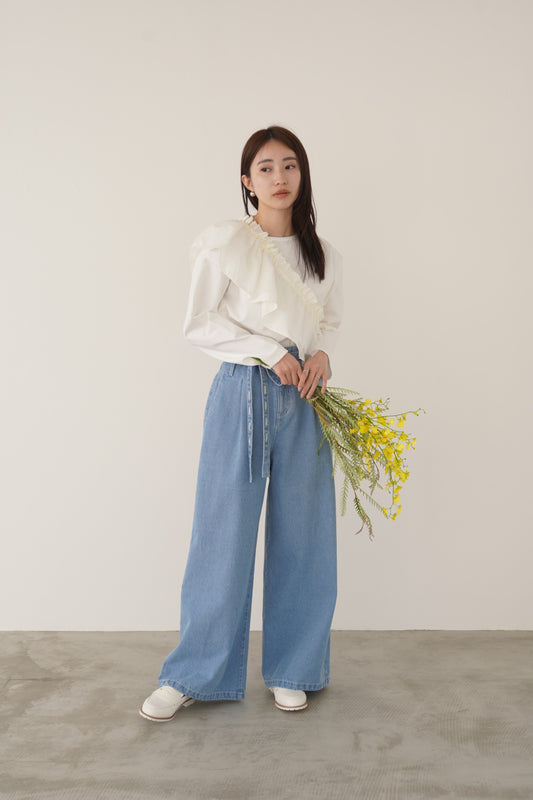 付け襟チュールトップス　35343