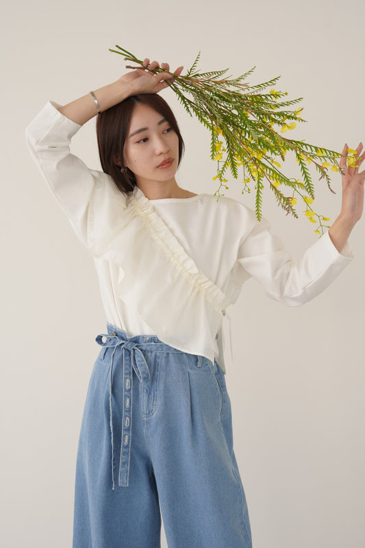 付け襟チュールトップス　35343