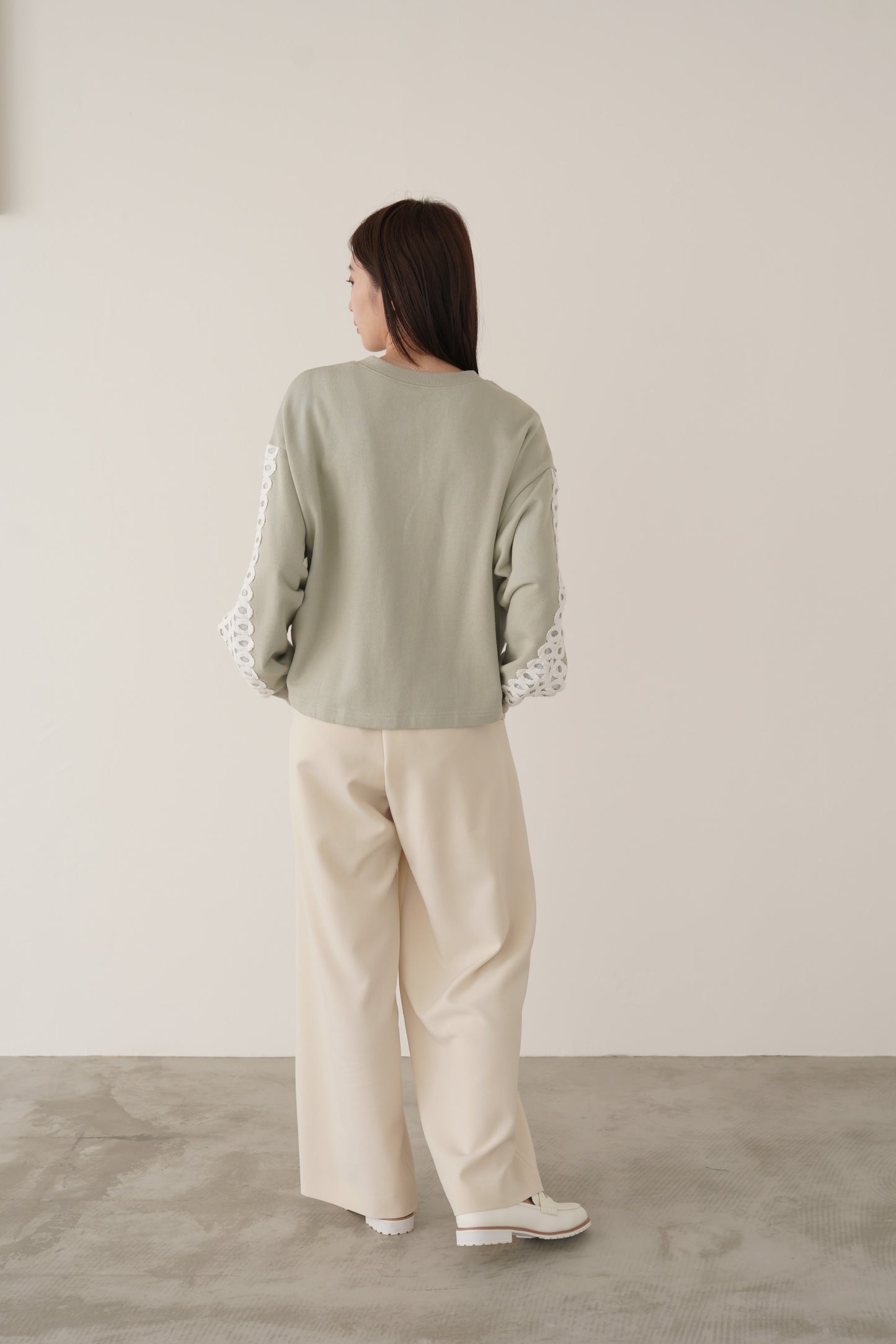 ケミカルレーススウェット　35344