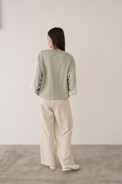 ケミカルレーススウェット　35344