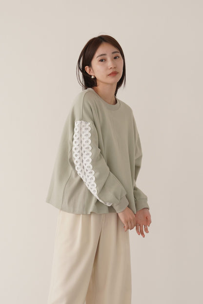 ケミカルレーススウェット　35344