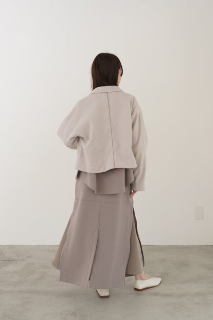 ウールレットコンパクトブルゾン　15928