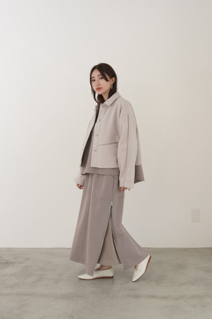 ウールレットコンパクトブルゾン　15928