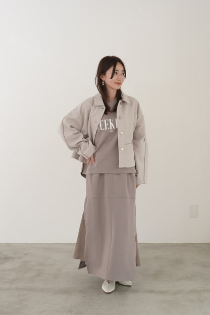 ウールレットコンパクトブルゾン　15928