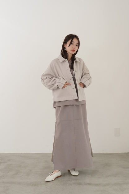 WEEKENDダンボールニットP/O　35547