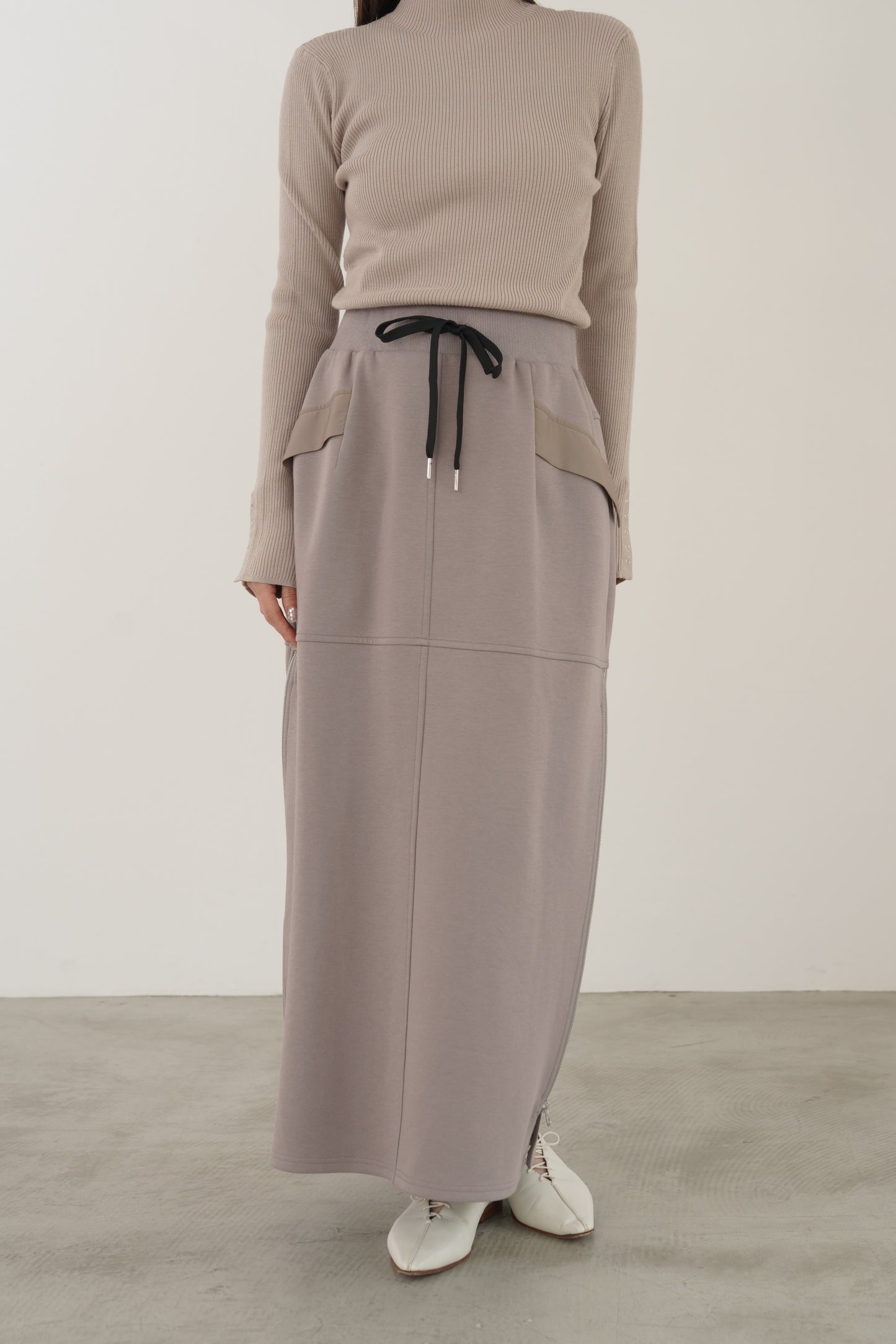 ツイルドッキングニットスカート　23166