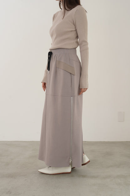 ツイルドッキングニットスカート　23166