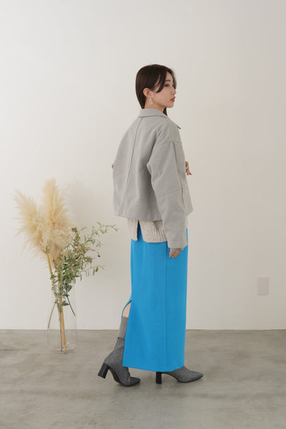 ウールレットコンパクトブルゾン　15928