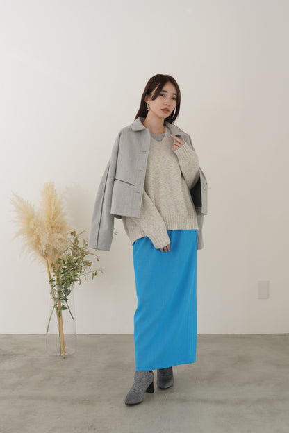 ウールレットコンパクトブルゾン　15928