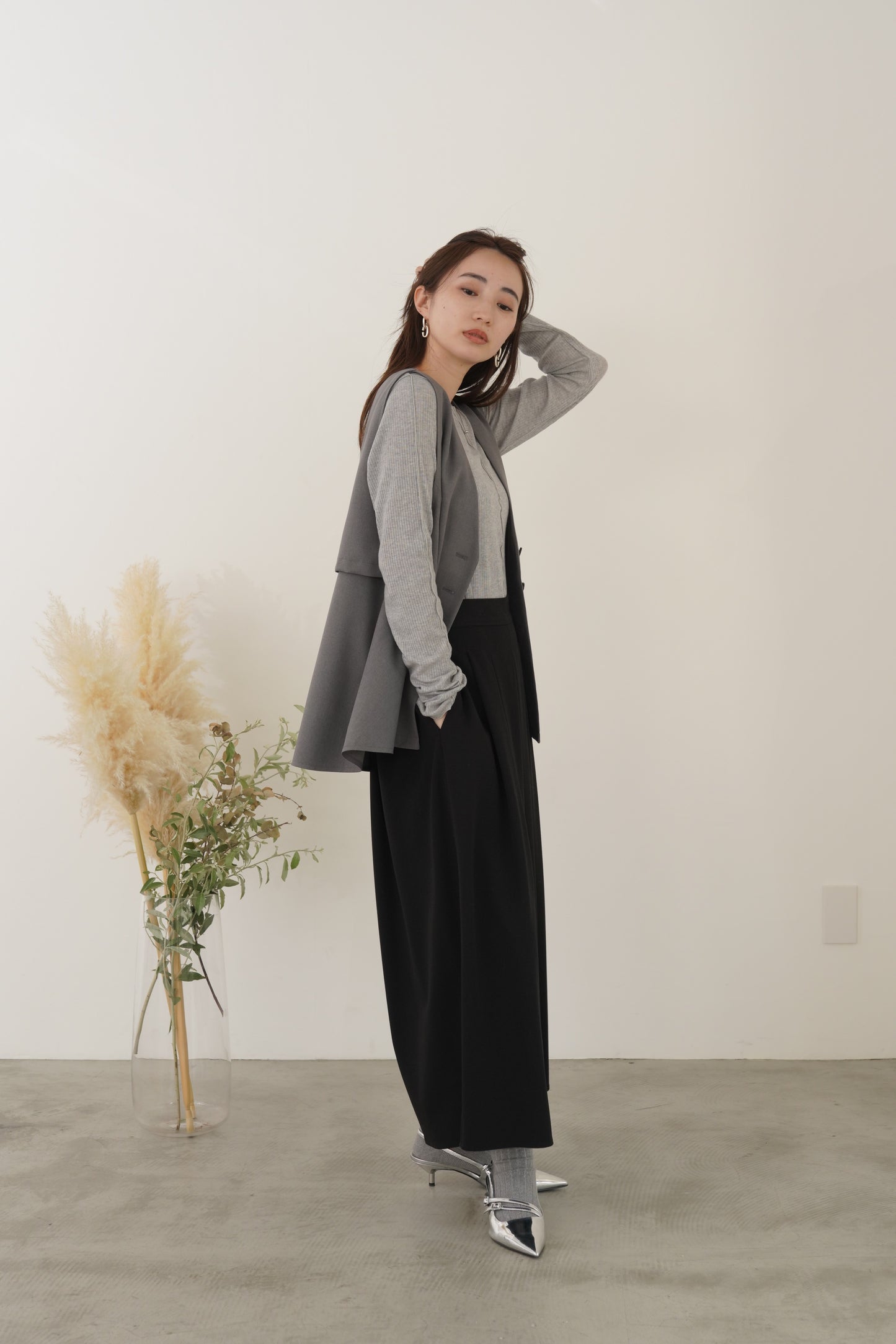 バックフレアジレ　15923