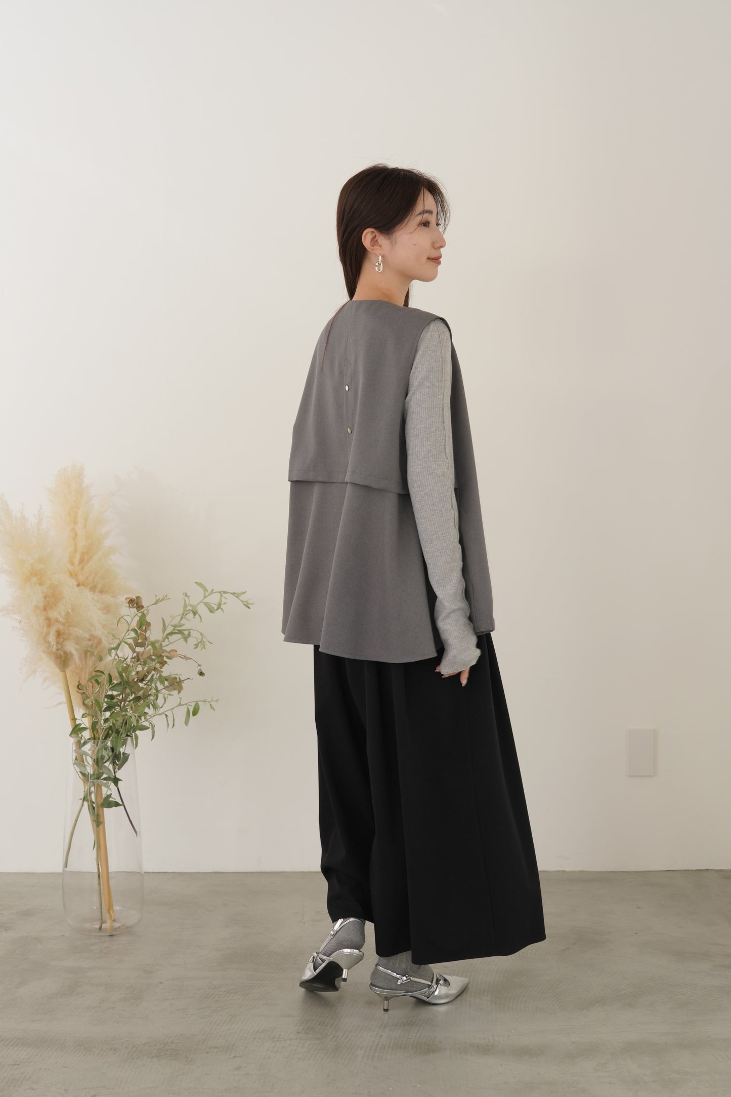 バックフレアジレ　15923