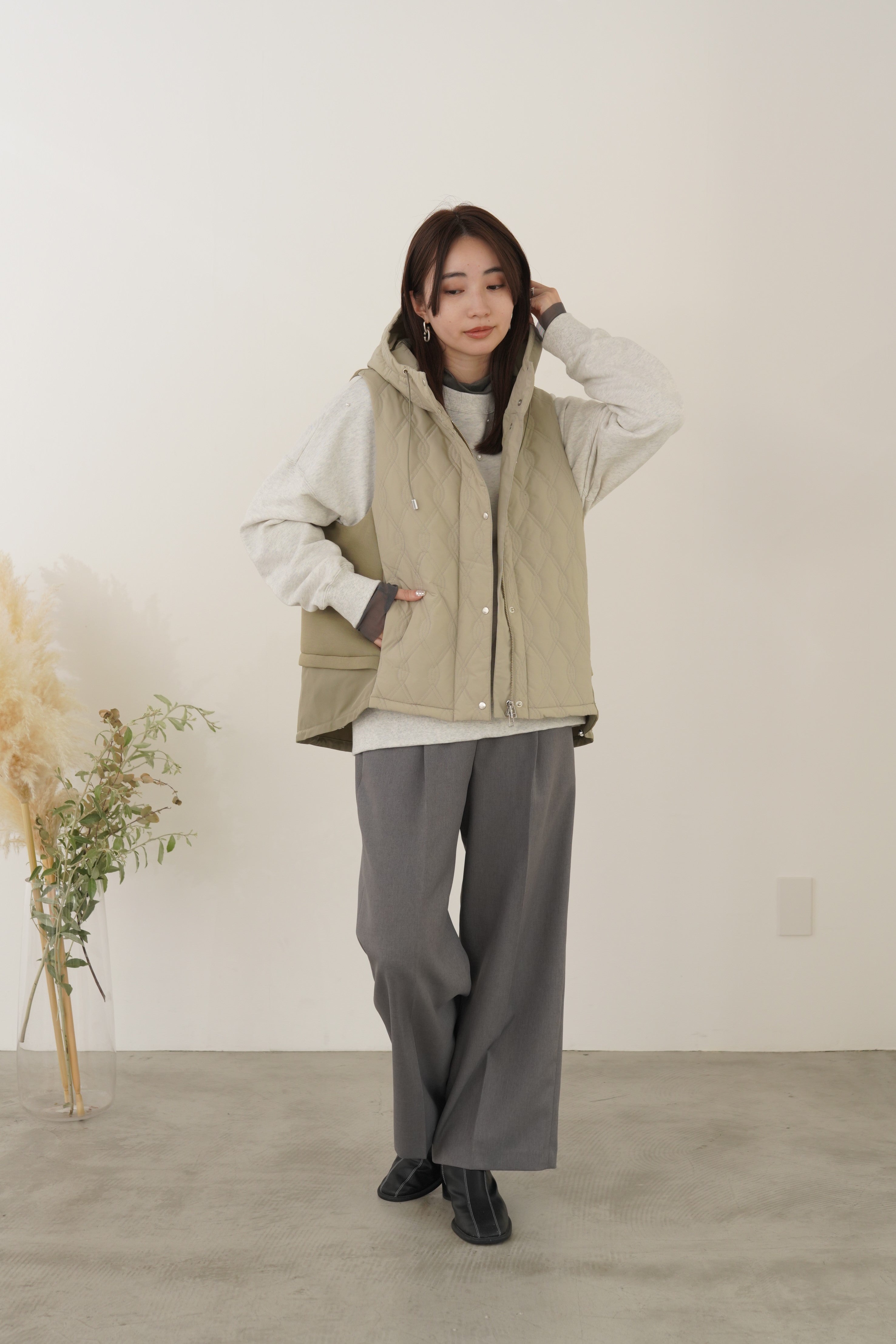 スコットクラブmink chair バルーンスリーブジャケット/アウター スコットクラブmink chair バルーンスリーブジャケット/アウ