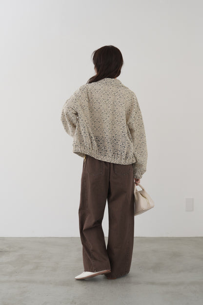 サイドシームデニムパンツ　23151