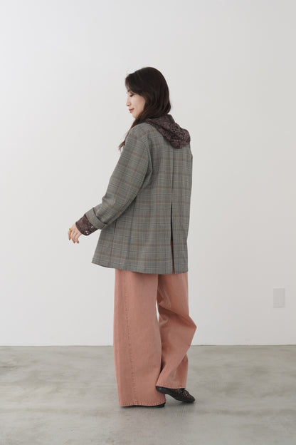 T/RノーカラーJK　15909