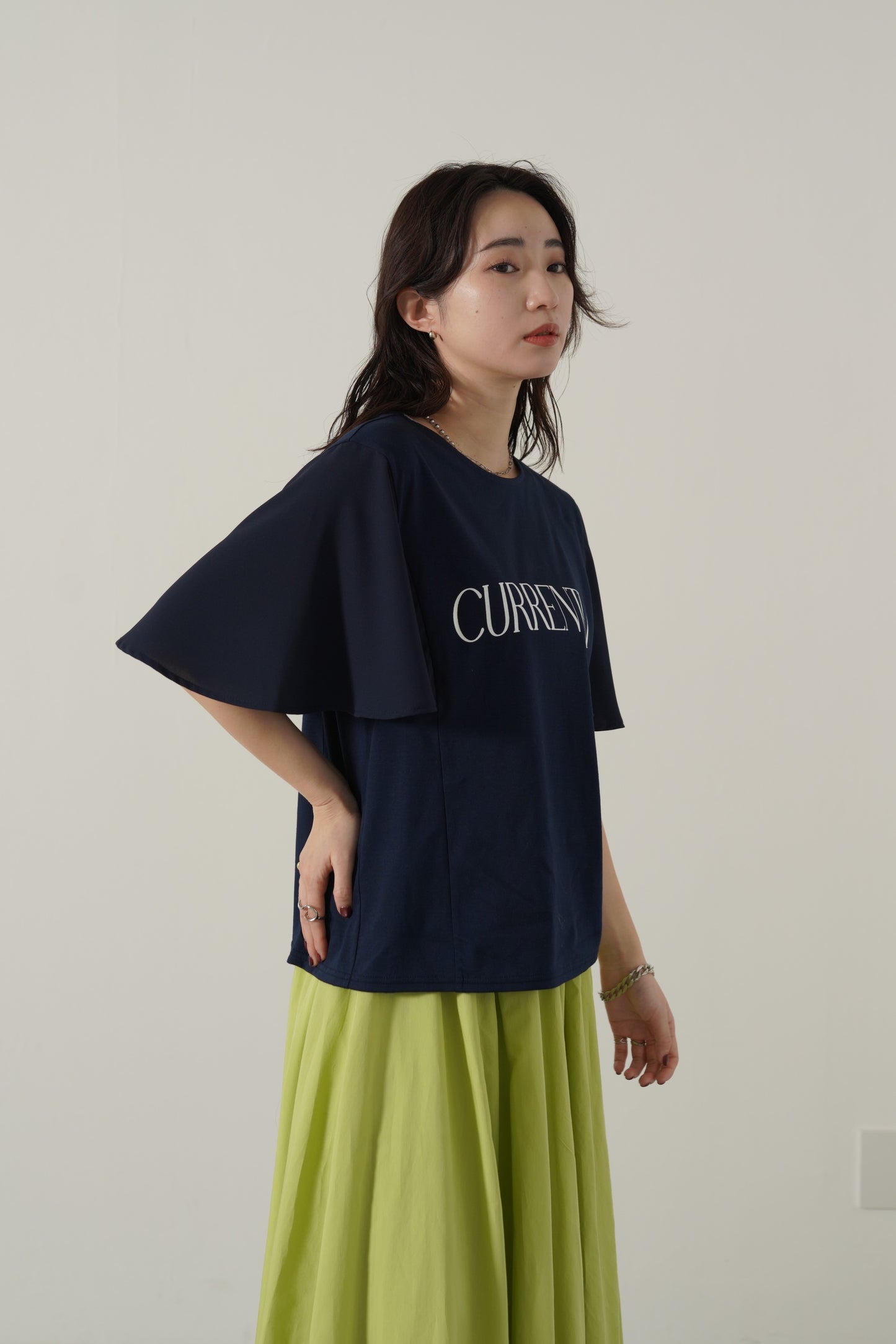 CURRENTLY S/Sカットソー　35605