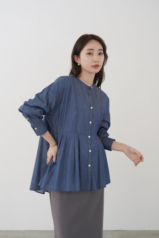 ライトオンスデニムペプラムBL　15899