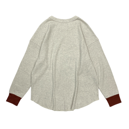 FOSI.　ロゴ入りサーマルカットソー　F3214