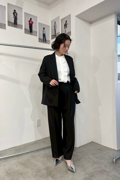 バンドカラーフリルBL　15945