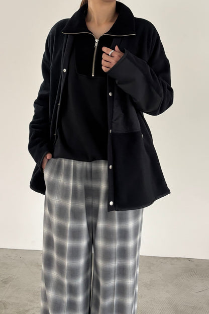 フリースカーディガン　F3299