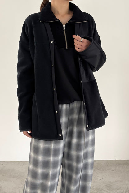 フリースカーディガン　F3299