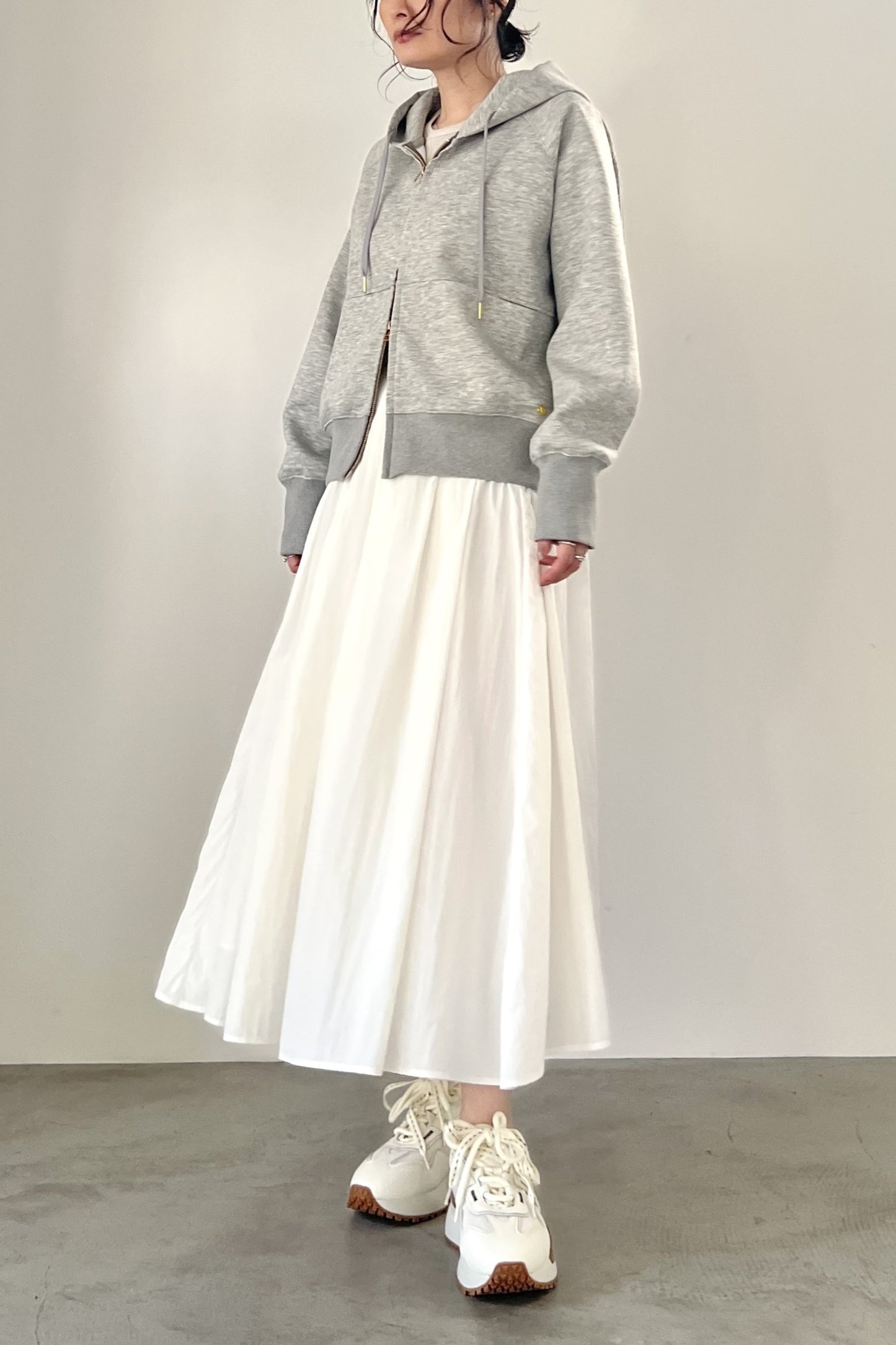 ダンボールニットジップパーカー M30005