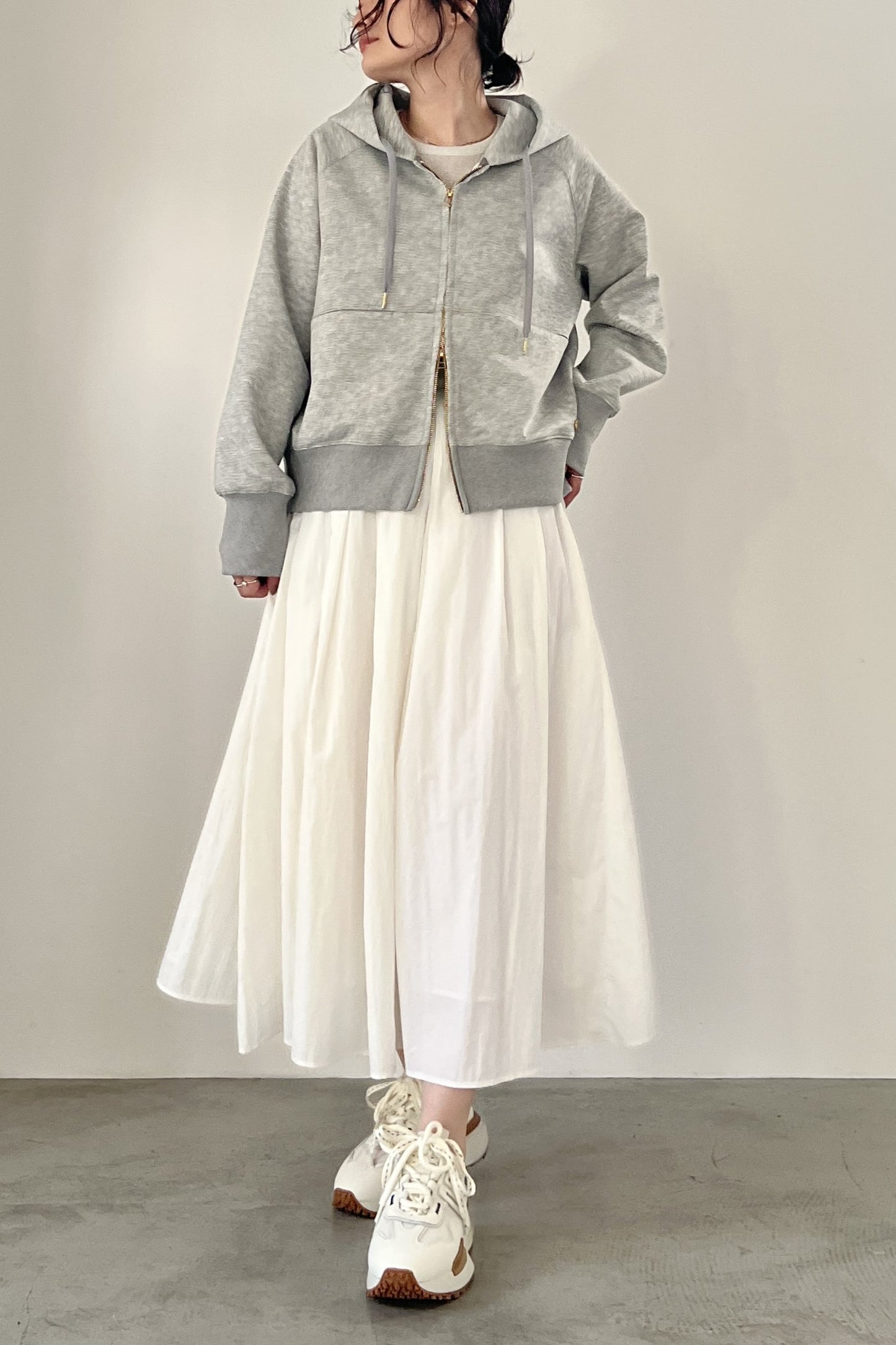 ダンボールニットジップパーカー M30005