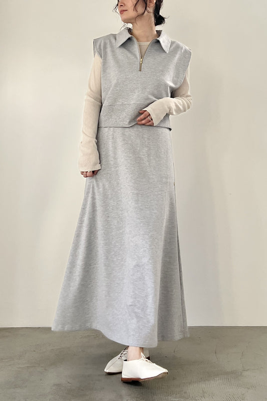 ミニ裏毛セミフレアSK　M20007