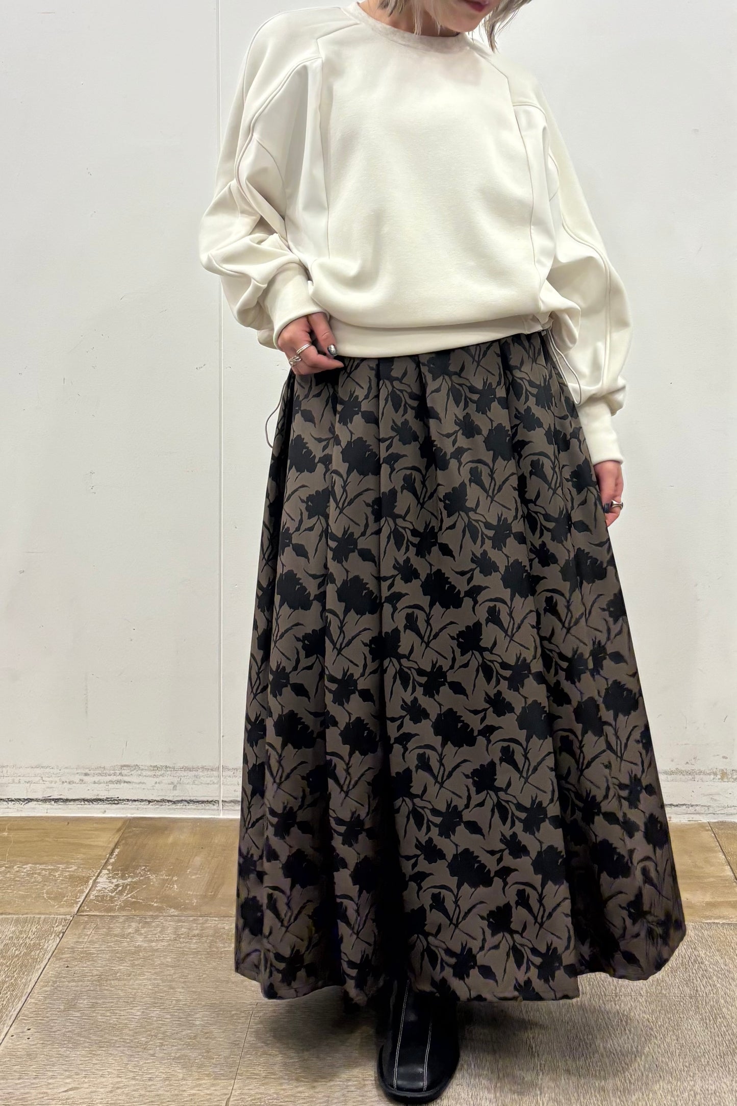 裏起毛ツイルドッキングP/O　35575