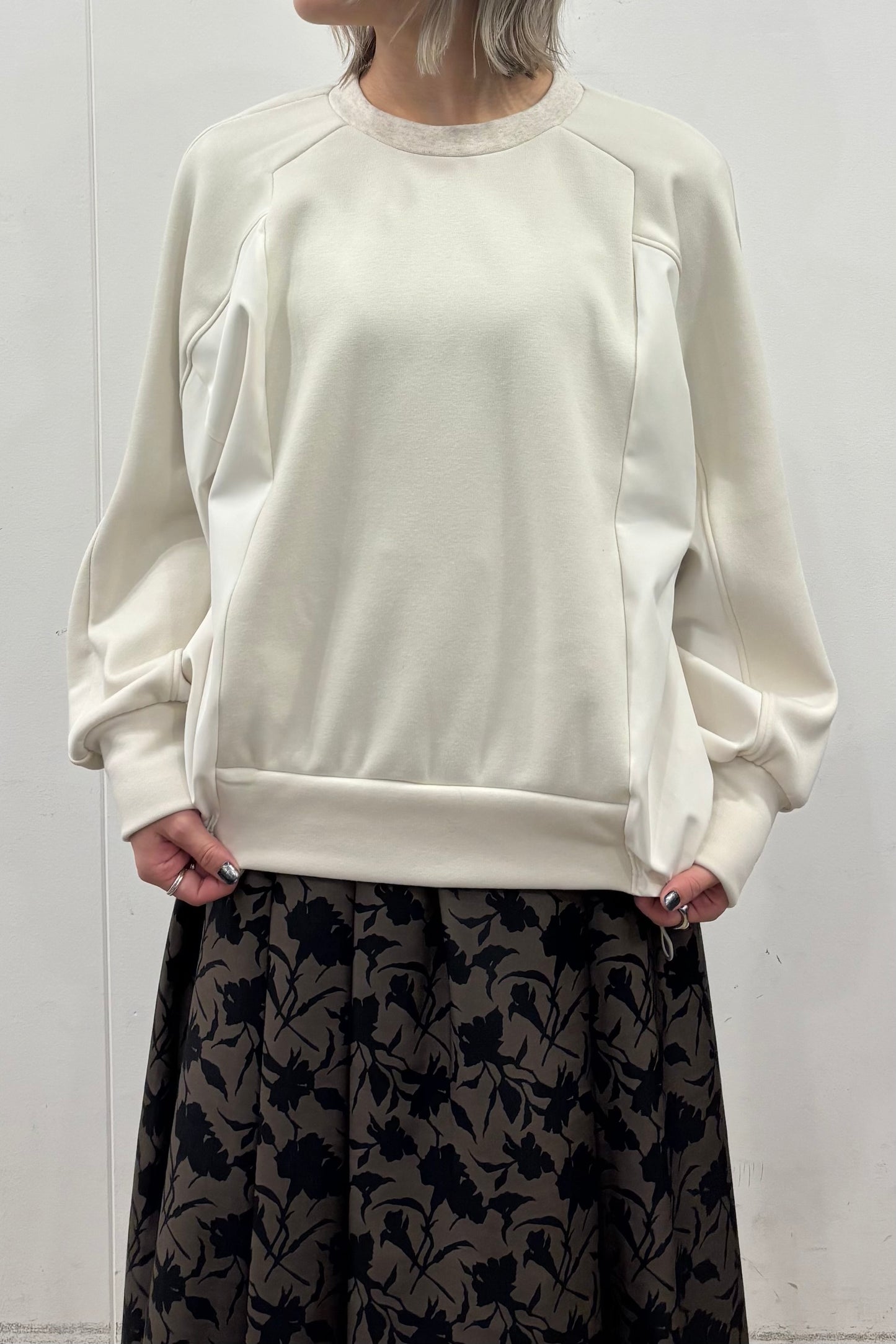 裏起毛ツイルドッキングP/O　35575