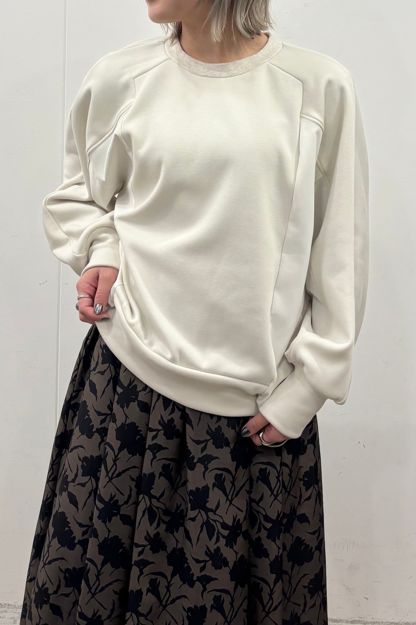 裏起毛ツイルドッキングP/O　35575