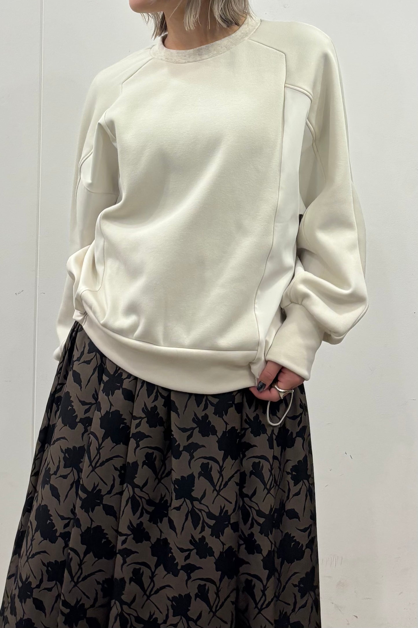 裏起毛ツイルドッキングP/O　35575