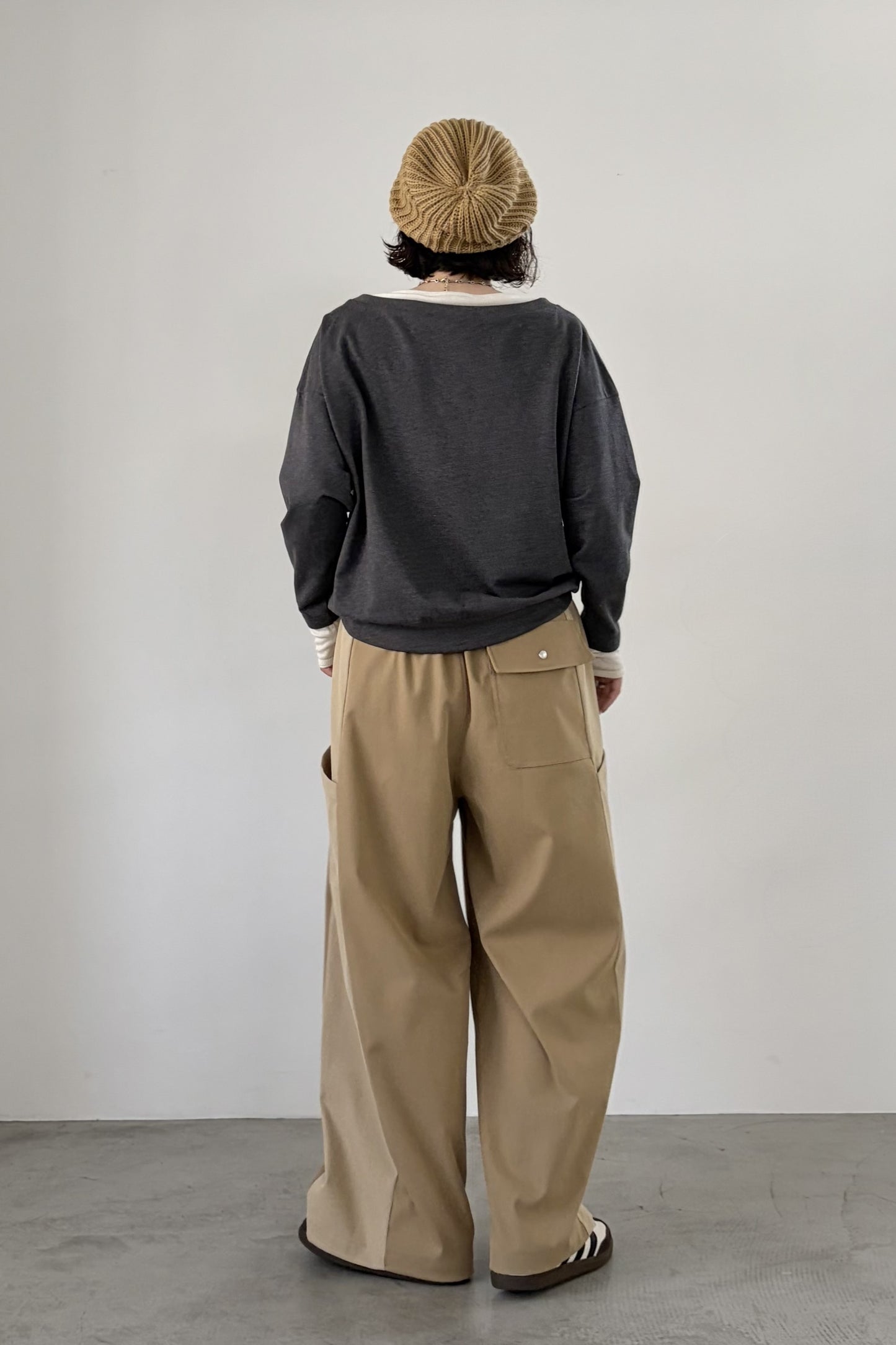2タックチノパンツ　F2176