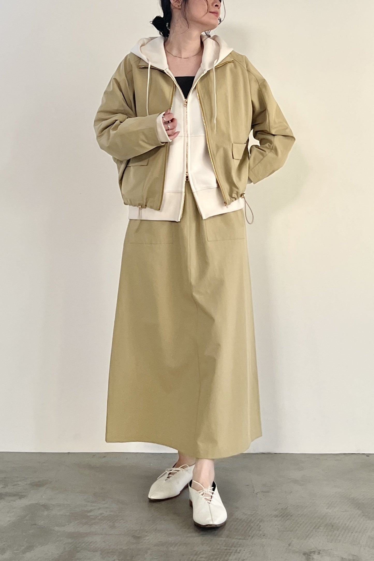 ダンボールニットジップパーカー M30005