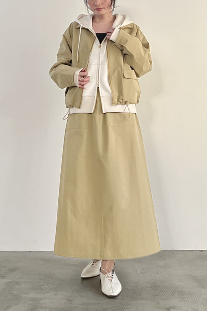 ダンボールニットジップパーカー M30005