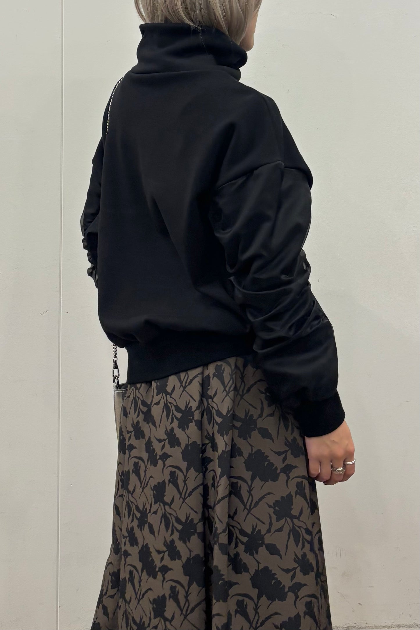 裏起毛オーガンジーアームP/O　35574