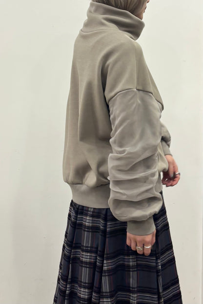 裏起毛オーガンジーアームP/O　35574