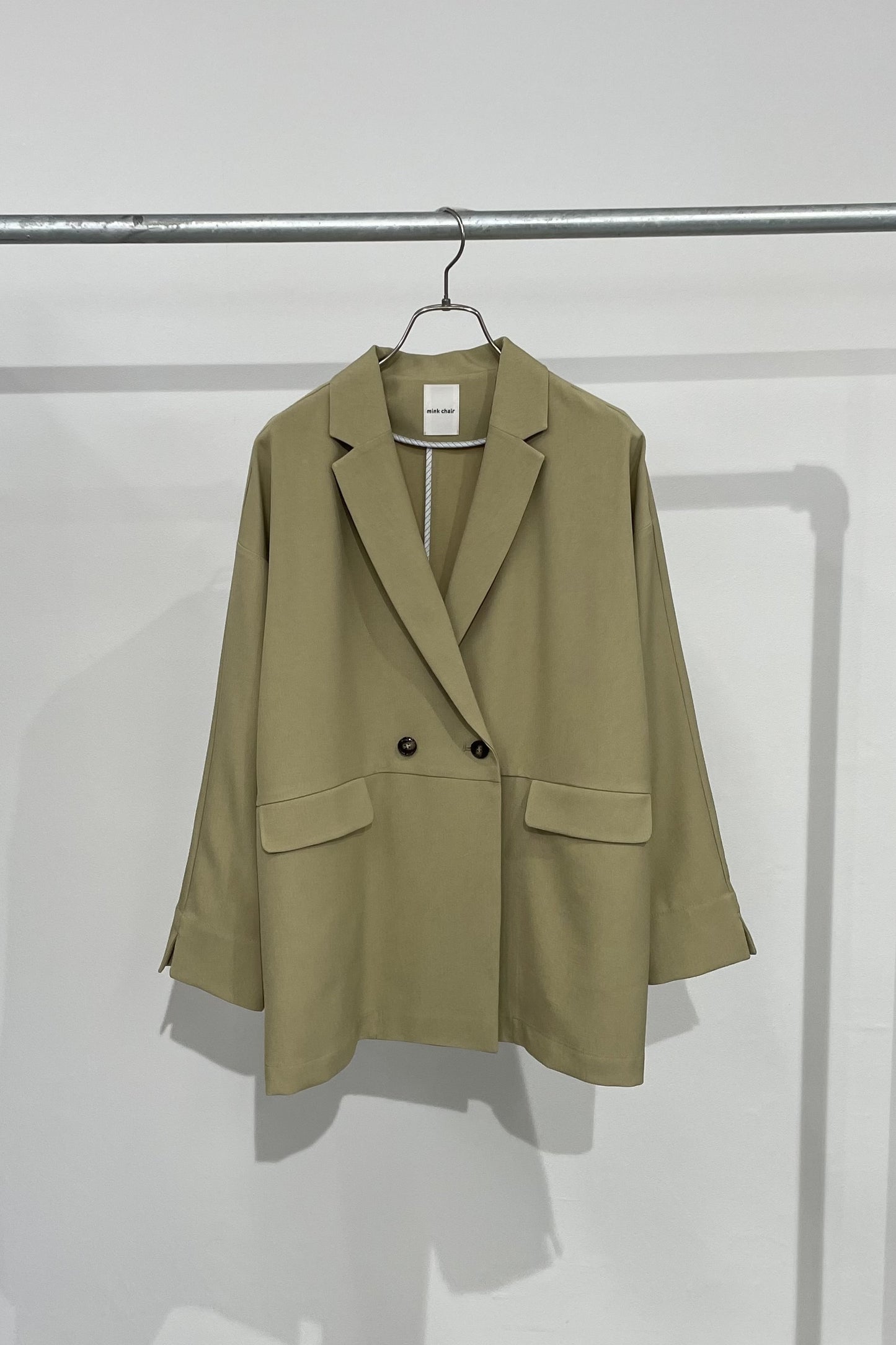 ボックスシルエットツイルジャケット　15736