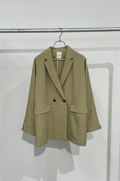 ボックスシルエットツイルジャケット　15736