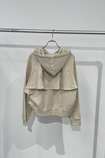 バックティアードラメパーカー　35347