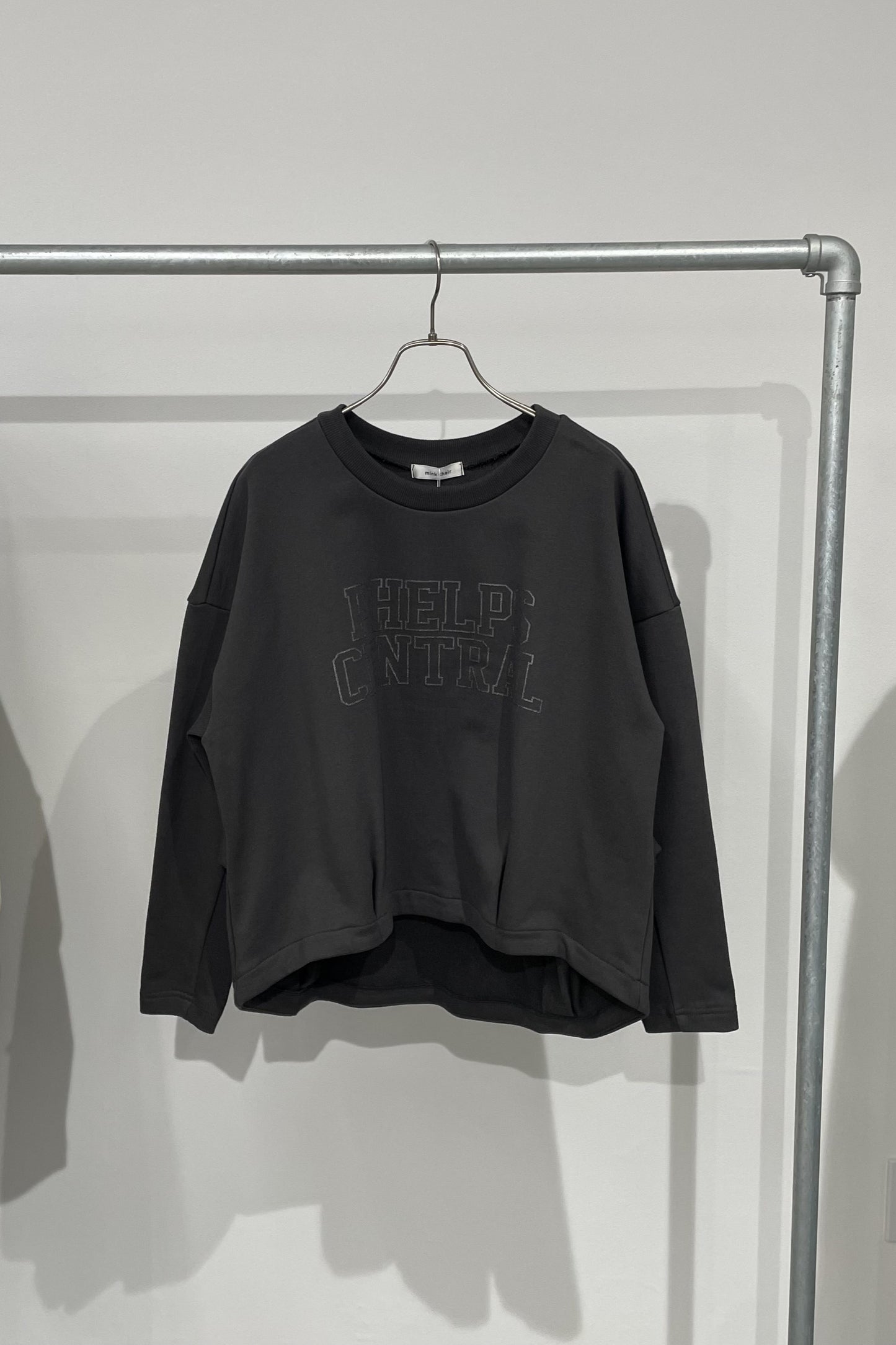 コクーンシルエットロゴスウェット　35345