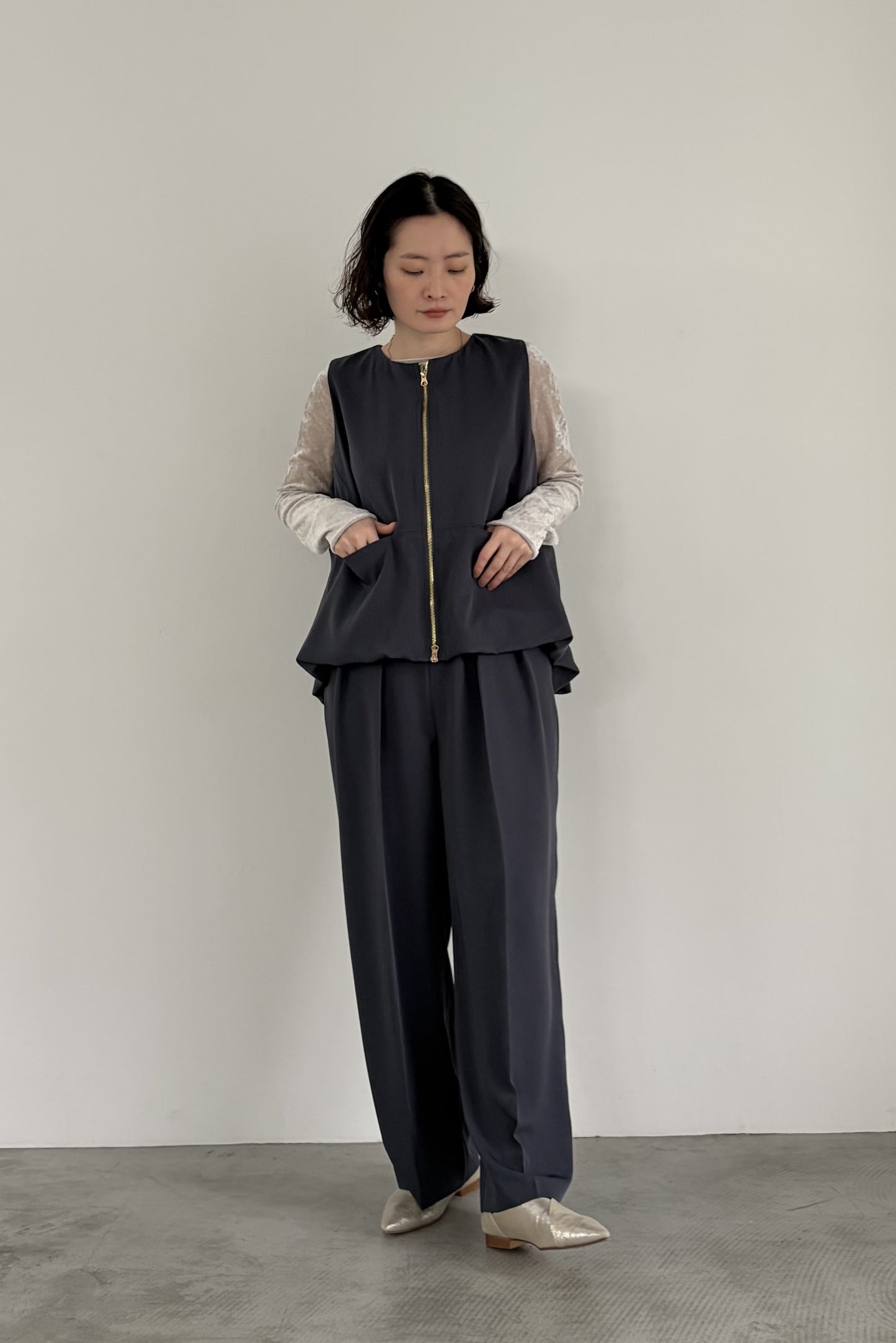ドレープツイルバルーンジレ　M10019