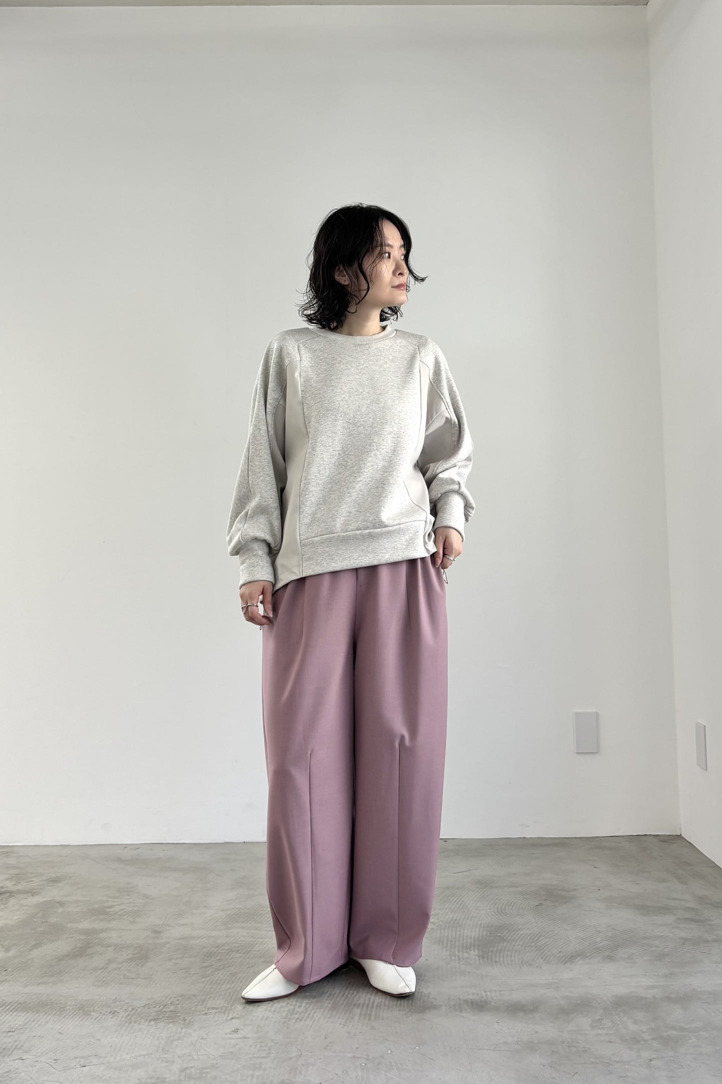 裏起毛ツイルドッキングP/O　35575