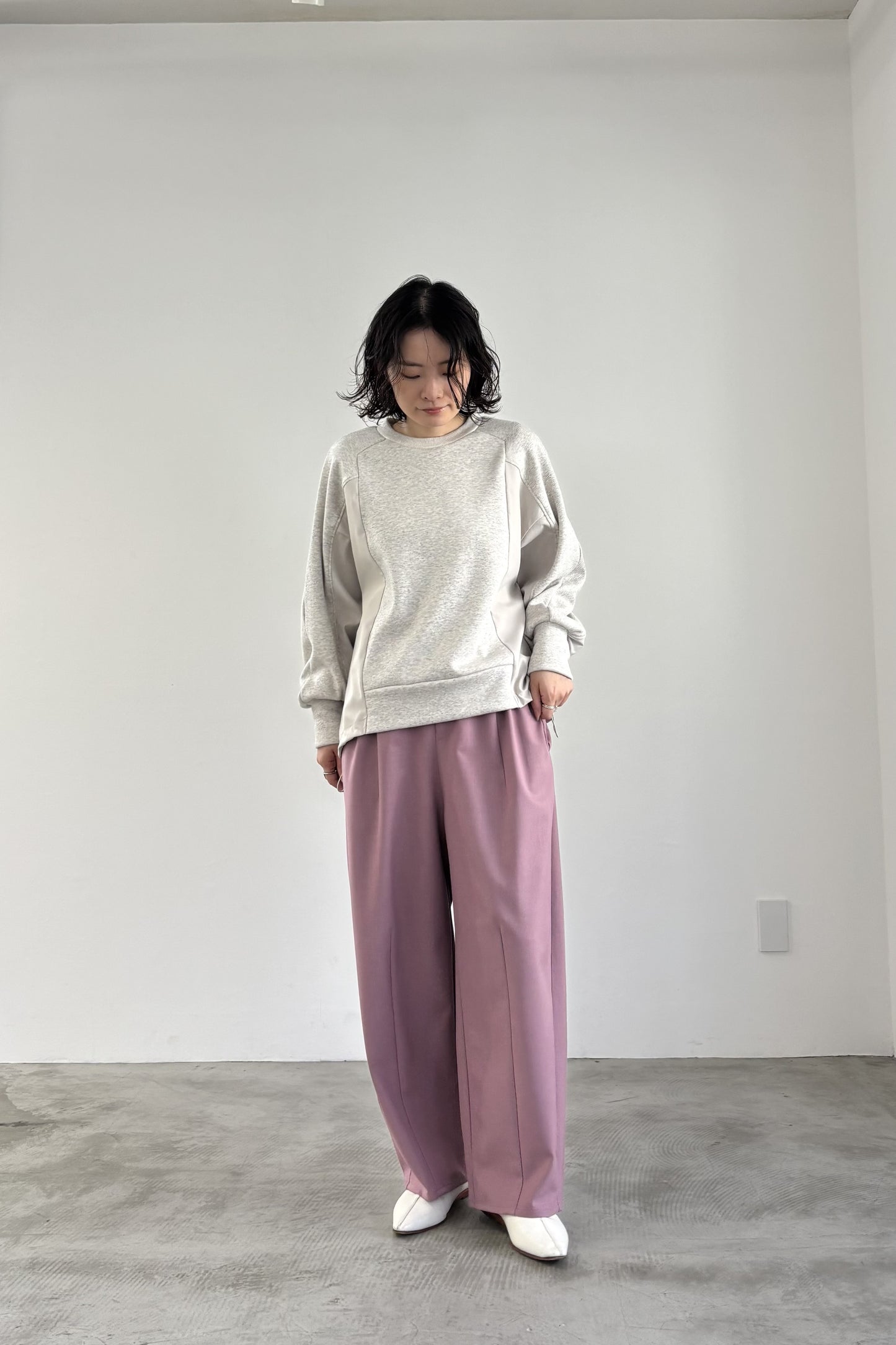 裏起毛ツイルドッキングP/O　35575