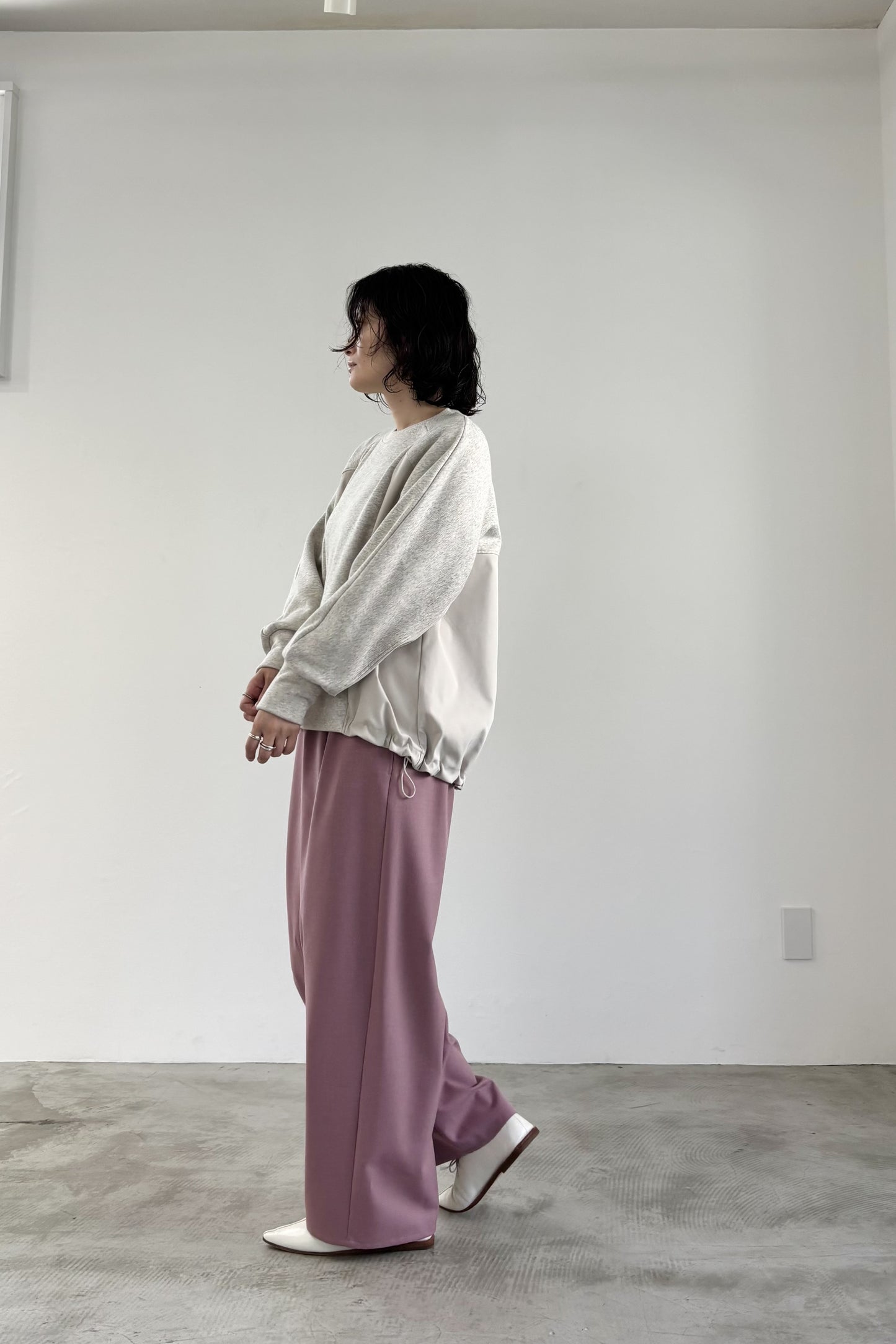 裏起毛ツイルドッキングP/O　35575