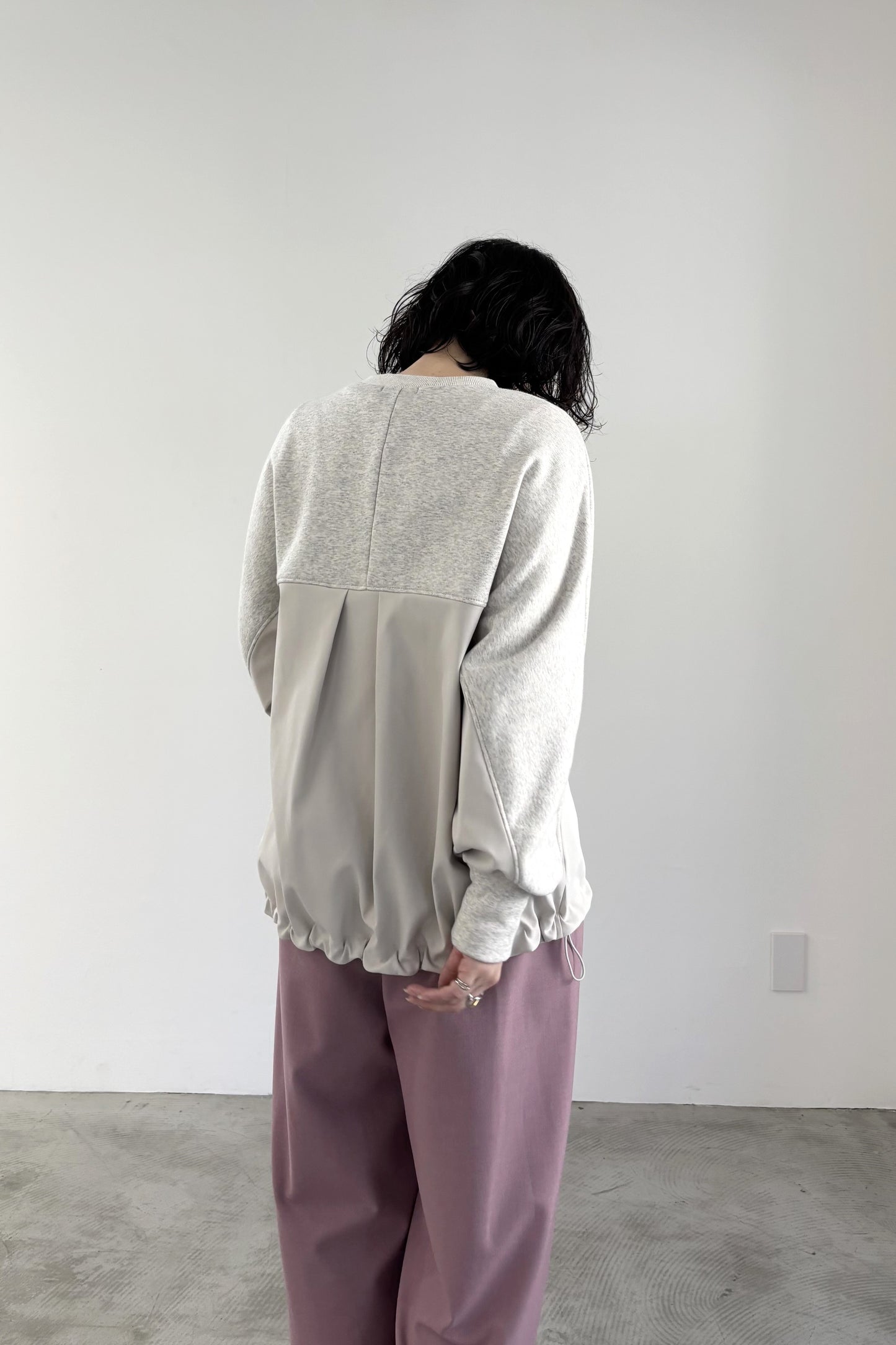 裏起毛ツイルドッキングP/O　35575