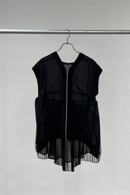 プリーツチュールベスト　15739