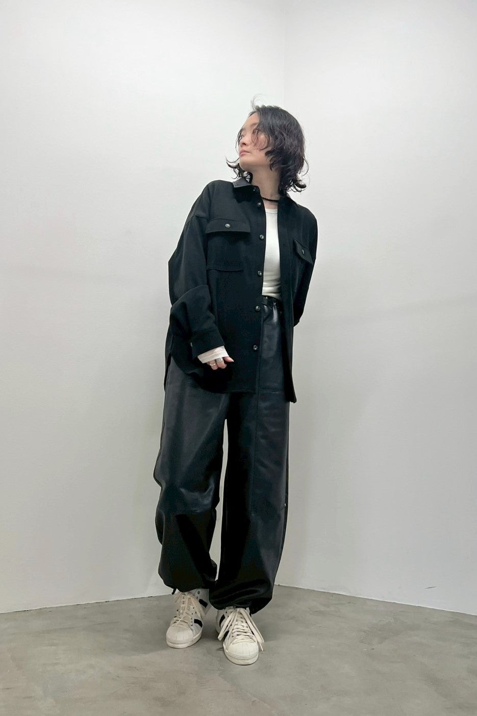 エアリーニードルシャツジャケット　F1201