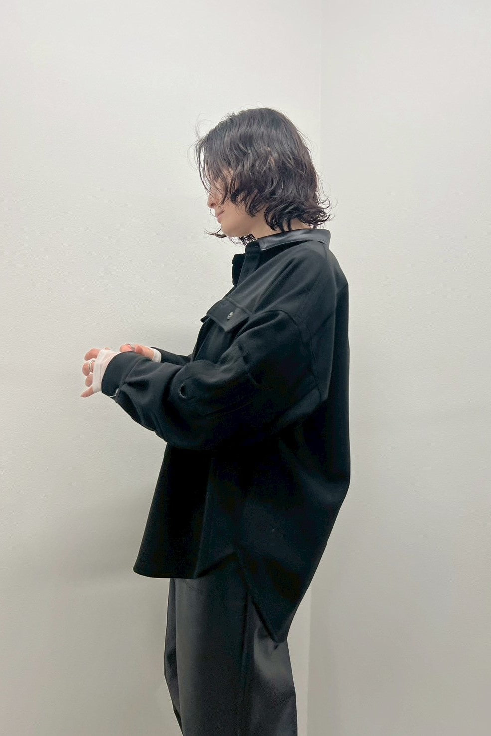 エアリーニードルシャツジャケット　F1201